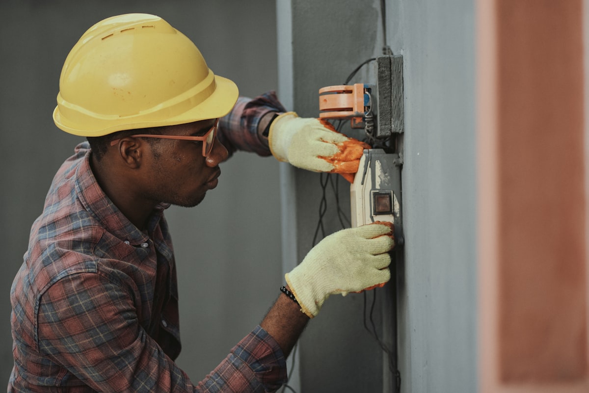 Electrical panel work